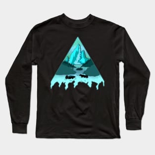 Bear aurora Long Sleeve T-Shirt